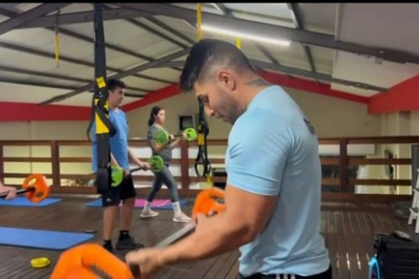 Rutina fitness de Rubén Ortiz y su transformación personal a través del entrenamiento